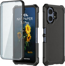 Case for TCL Nxtpaper 70 Pro 5G with Screen Protector Full Body Protection