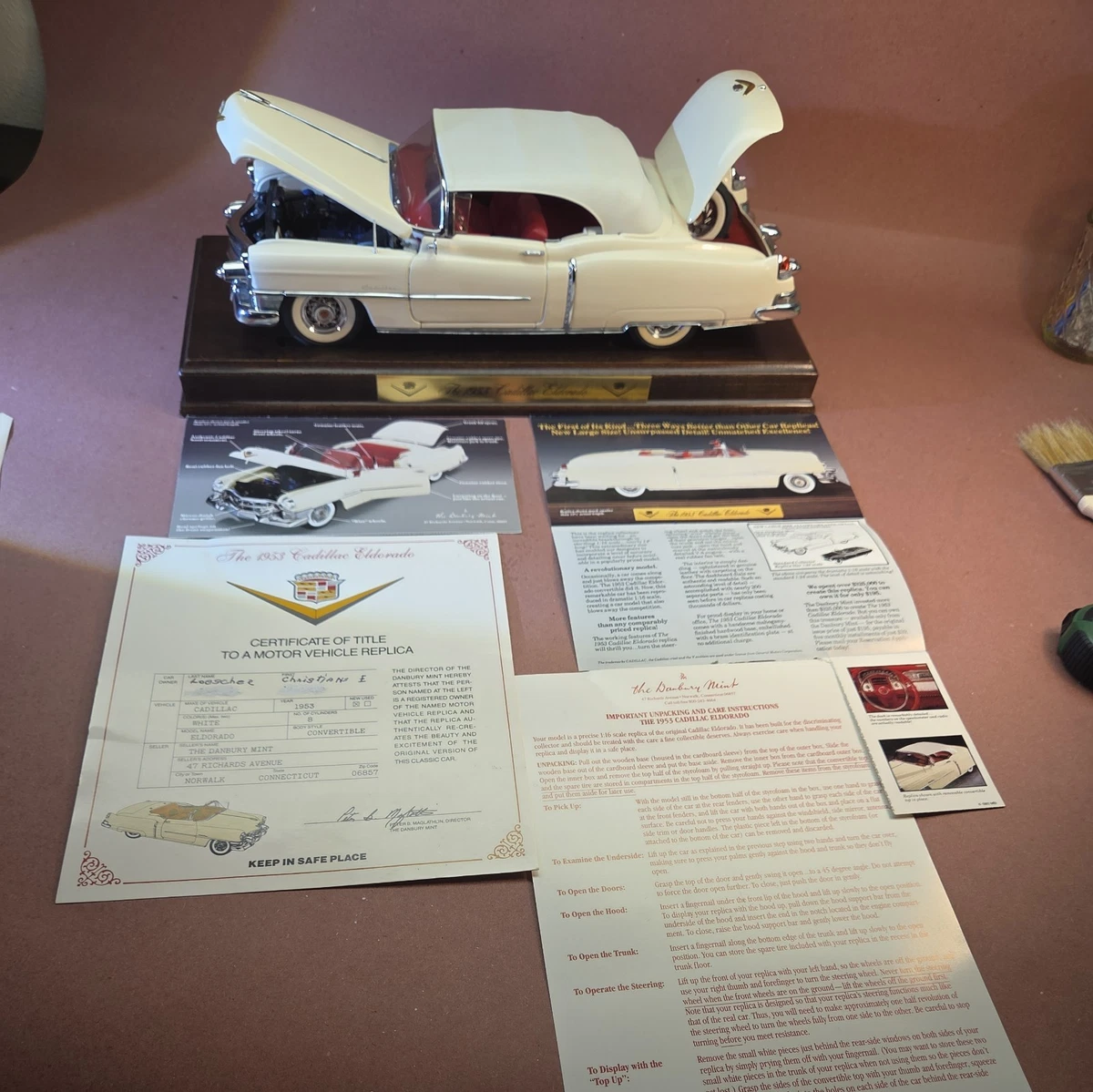 ダンバリーミント 1/16 キャデラック 1953 s-l400.jpg