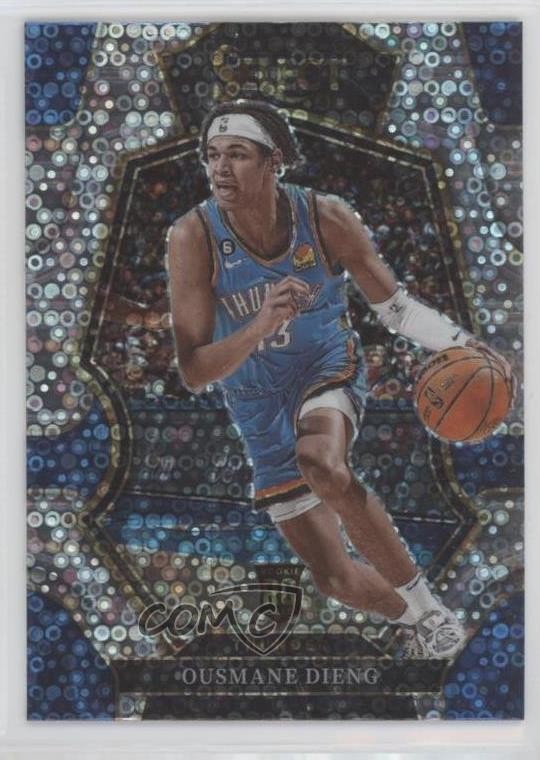 2022-23 Panini Select Premier Level Disco Prizm Ousmane Dieng #190 11n7