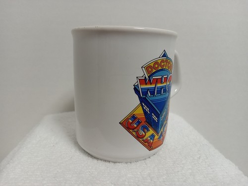 Vintage BBC Doctor Who USA TOUR Original Coffee Cup Mug Made in England - Picture 3 of 13