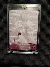 2015 Topps WWE Daniel Bryan Printing Plate 1/1