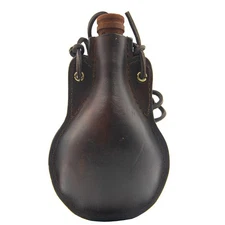 Muzzle-Loaders™ Leather Hard Ball Flask