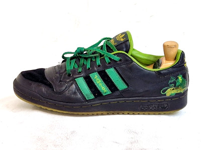 Adidas Originals Decade Low Jamaica Herren VNTG Sneaker Schwarz/Grün UK10 EU 44 2/3