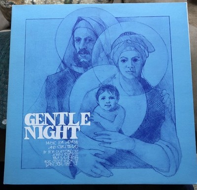 Gentle Night Music for Advent & Christmas 12'' Vinyl LP St Louis Jesuits 1977 VG+
