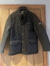 Joules Men's Stafford Quilted Jacket X-Large Colour Coal ( black) Worn Once