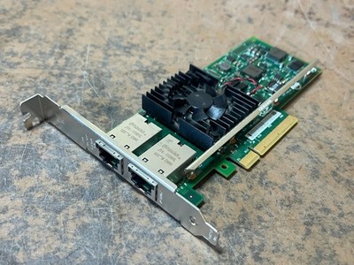 DELL INTEL X540-T2 DUAL PORT PCI-E NETWORK CARD 10GB   K7H46 (HIGH PROFILE)