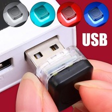 USB Ambient Night Light - Compact 5V Plug-and-Play Lamp for Car and Home