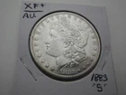 1883"S" Morgan $-XF+ / AU NO DISTRACTING SCRATCHES- 26.71-gm wt
