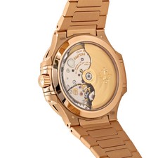 Patek Philippe Nautilus 7118/1R-001 'Ladies' Automatic Rose Gold Silvery 7