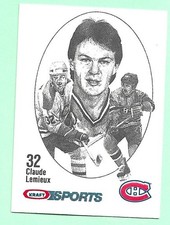 1986-87 Kraft Drawings Hockey Cards 14