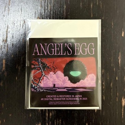 Angel s Egg Pink Sticker Anime Cyberpunk   Art