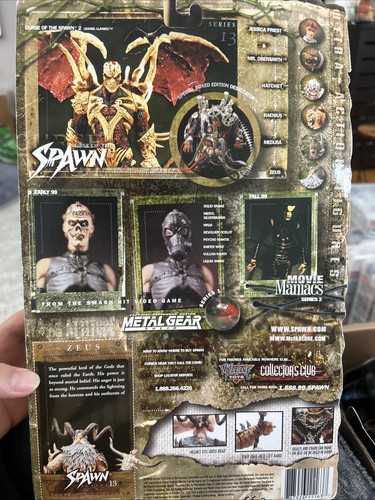 Modellino McFarlane Toys Curse Of The Spawn Zeus Serie 13 Nuovo Sigillato 1998 - Foto 2 di 4