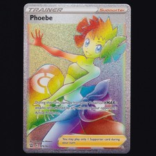 Phoebe 175/163 Battle Styles Rare Rainbow Pokemon TCG MINT on eBay