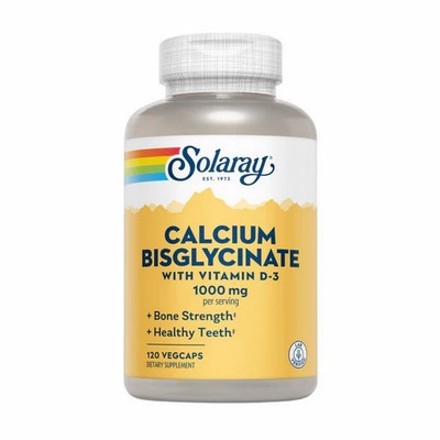 Calcium Bisglycinate With Vitamin D-3 120 Veg Caps