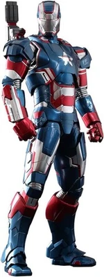 Movie Masterpiece DIECAST Iron Man 3 1/6 Scale Figure Iron Patriot - Photo 1/4