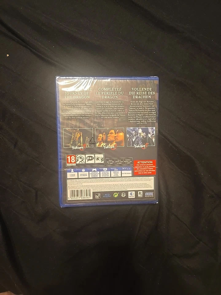 THE YAKUZA REMASTERED COLLECTION SONY PS4 VERSION EURO FR NEW - Image 2 of 4