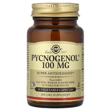 2 X Solgar, Pycnogenol, 100 mg, 30 Vegetable ...