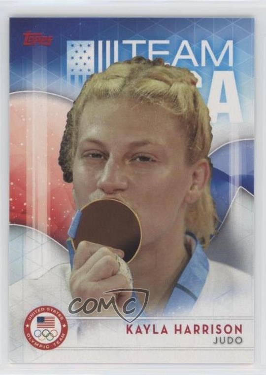2016 Topps US Olympic & Paralympic Team and Hopefuls Kayla Harrison #9 1b8