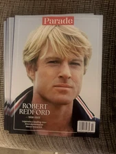 Robert Redford Special Edition Parade Magazine 1936-2025 Life Of Leading Man