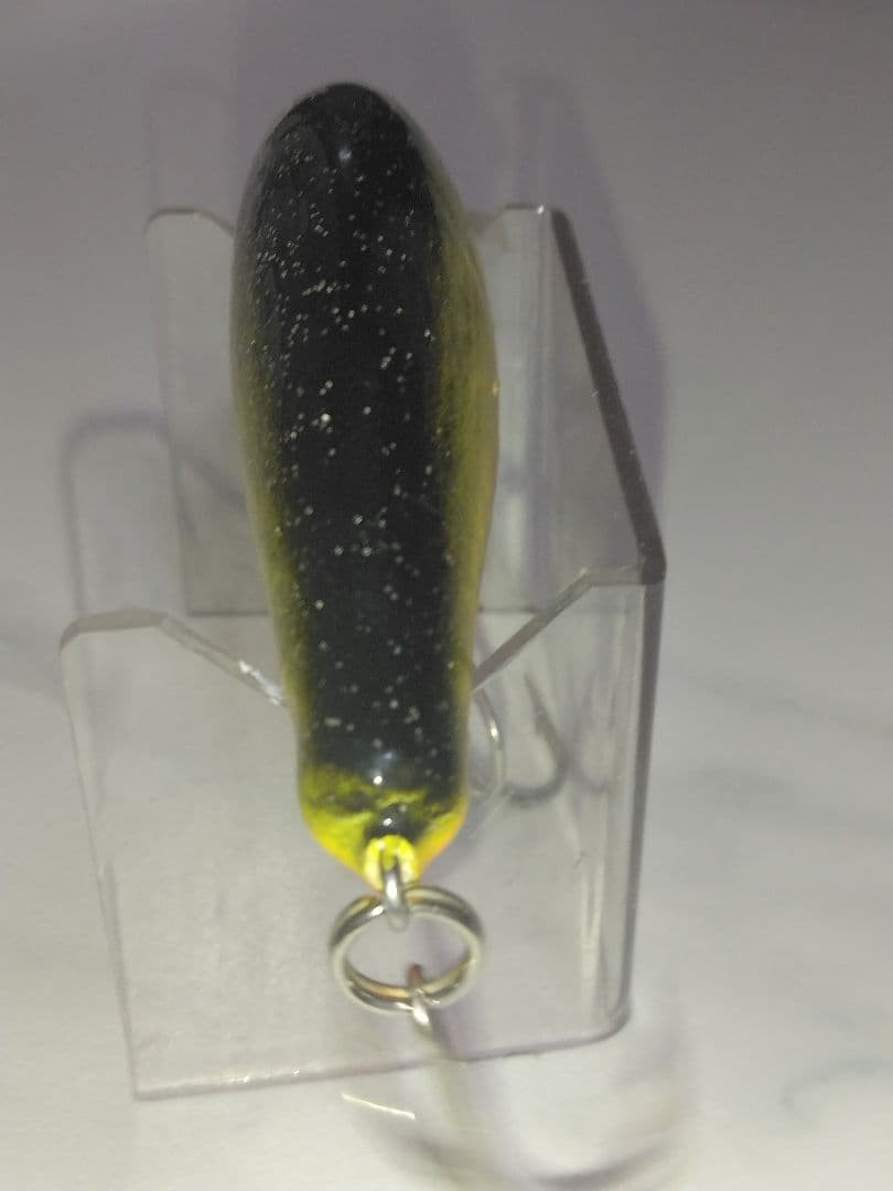 Strike King Balsa King Old Wooden Lure Gray Used Collectible - Image 7