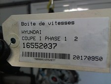 Boite de vitesse Hyundai COUPE
