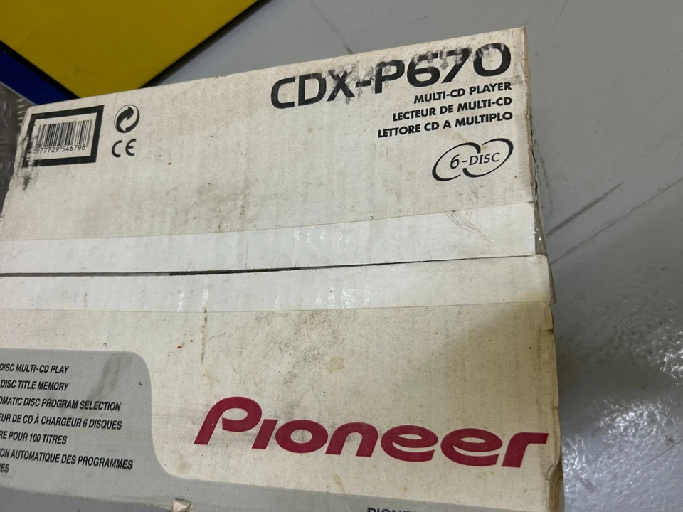 Pioneer CDX-P670 Multi-CD Player - Brand New (Free P+P) - Image 3 of 3