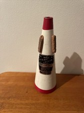 Vintage Humes Berg New Stone Lined Straight Mute White Red Straight-Mute
