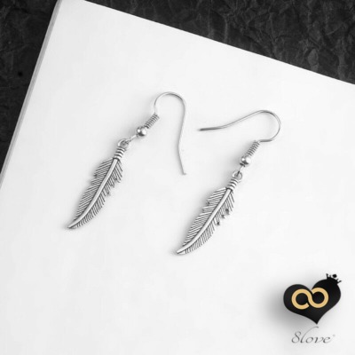 Un Paio Di Orecchini Clip A Tema Delfino Pendente Argento Tibetano - Foto 2