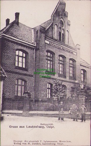 159086 AK Lautenburg Wpr. 158645 AK Lautenburg Wpr. Lidzbark 1906 162570 AK Laut