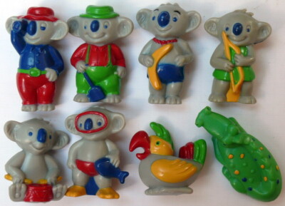 ''Koala Dschungel'' - von ''Schöller'' - komplettes Set