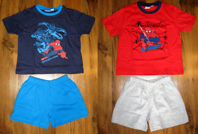 Spiderman Jungen Shorts - Rote Freizeitshorts Mit Comic-Motiv