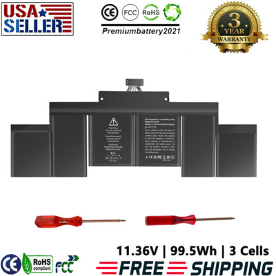 A1618 A1398 Battery For Apple MacBook Pro 15   Retina Late 2013 Mid 2014 2015