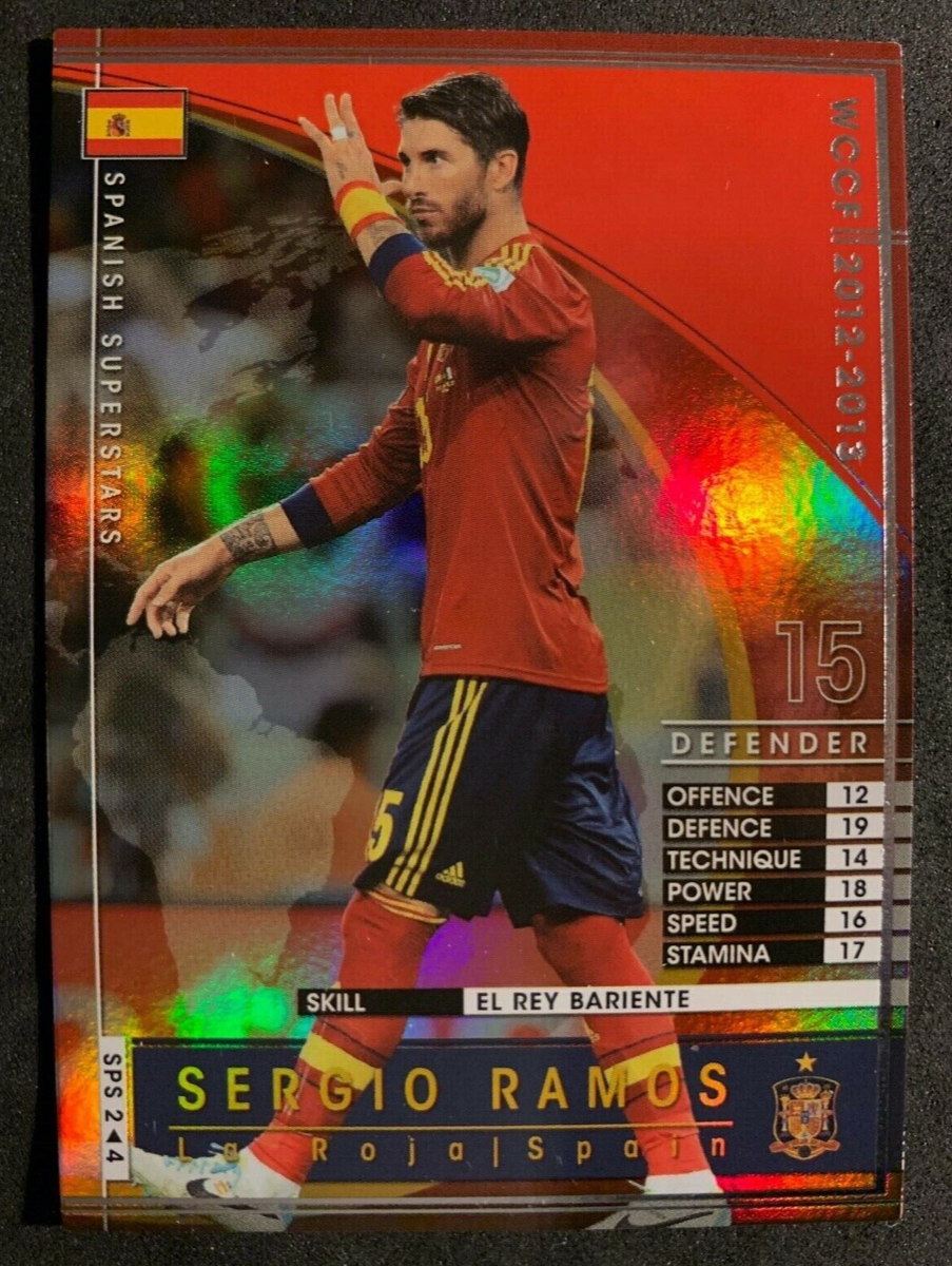 WCCF スペイン 2012-13 Panini WCCF Spain Superstars Sergio Ramos Real Madrid