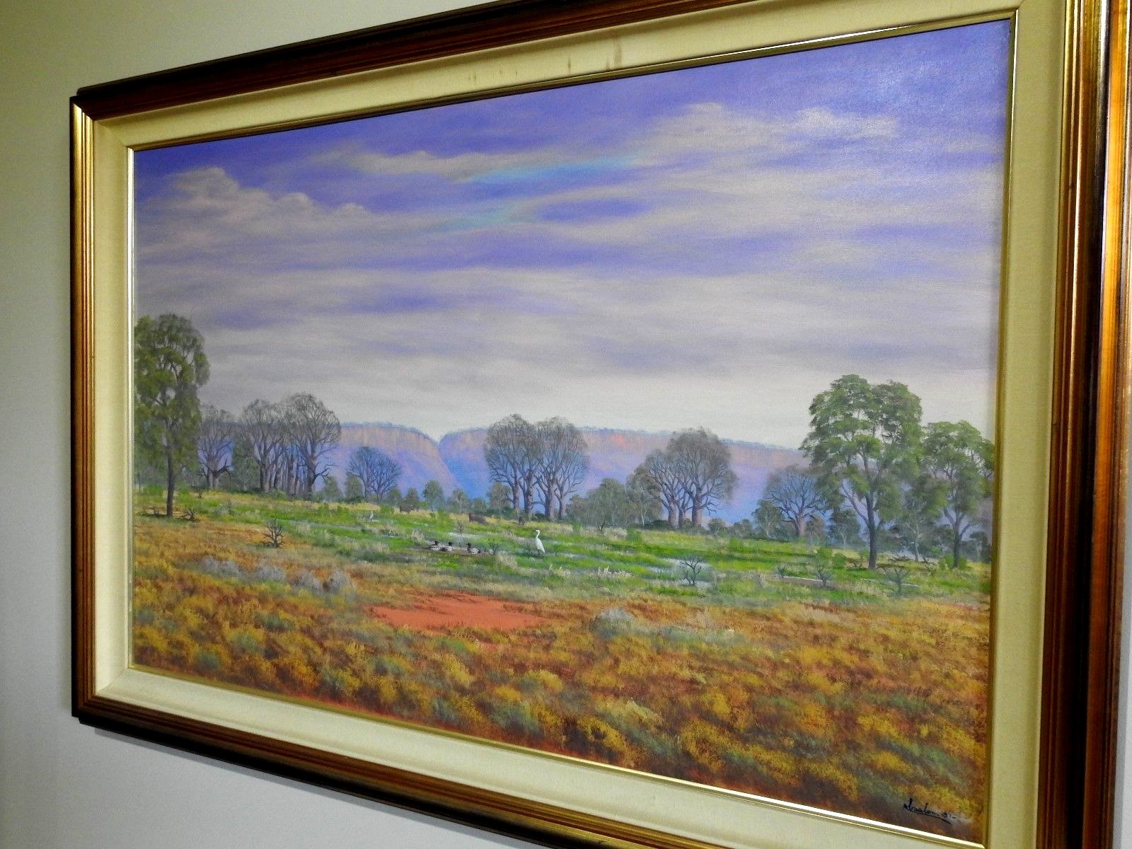 Jack Absalom Original Oil Painting 75 x115 cm Large Major Art eBay