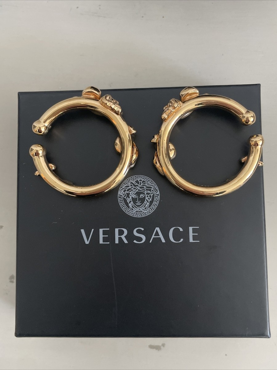 Versace Medusa Ear Cuff Earrings NWT | eBay