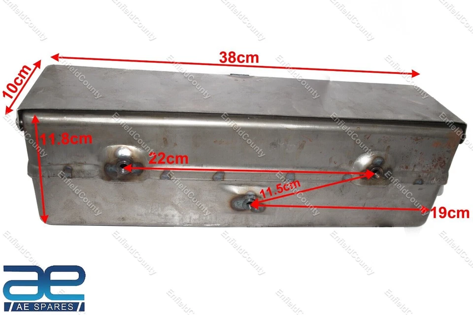 Caja de herramientas bloqueable de acero crudo para tractor Ford New Holland ... - Imagen 2 de 4