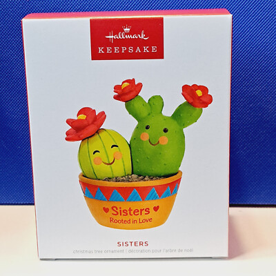 Décoration De Noël Hallmark Keepsake 2023 – Cactus « Rooted In Love » – Cadeau Mignon Pour Sœur - 5
