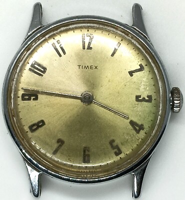 C678 mens 1969 Timex Mercury Manual Wind Up Movement Vintage Old Watch parts lot