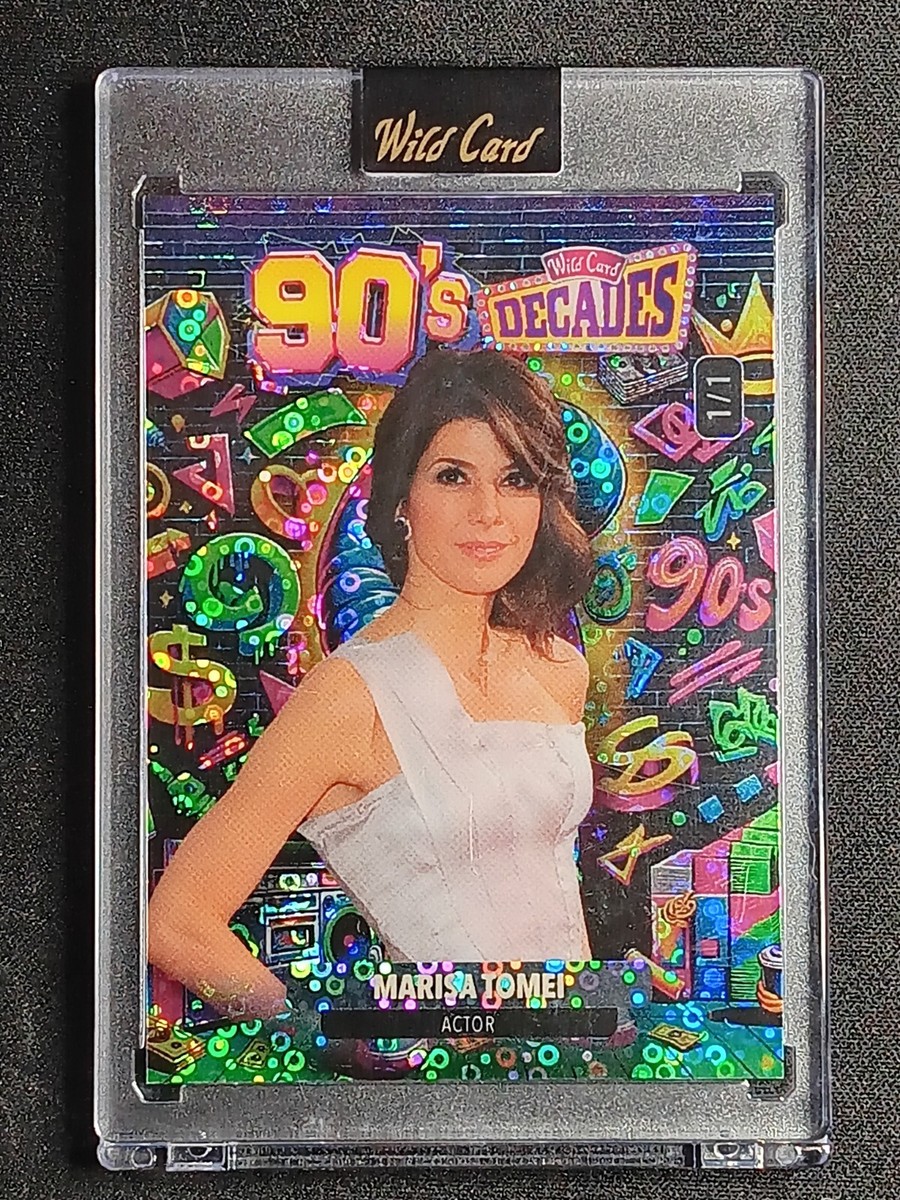 タレントカード RT-203070 2024 Wild Card Decades 90's 1/1 Prizm #D190B2-MT Marisa Tomei