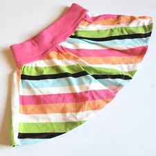 Gymboree Girls sz 4 "Growing Flowers" Pink Striped Skort Skirt NWT