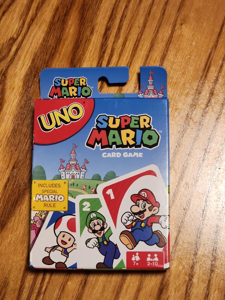 Mattel UNO Super Mario, You, Super Mario Bros, and a Game of UNO!