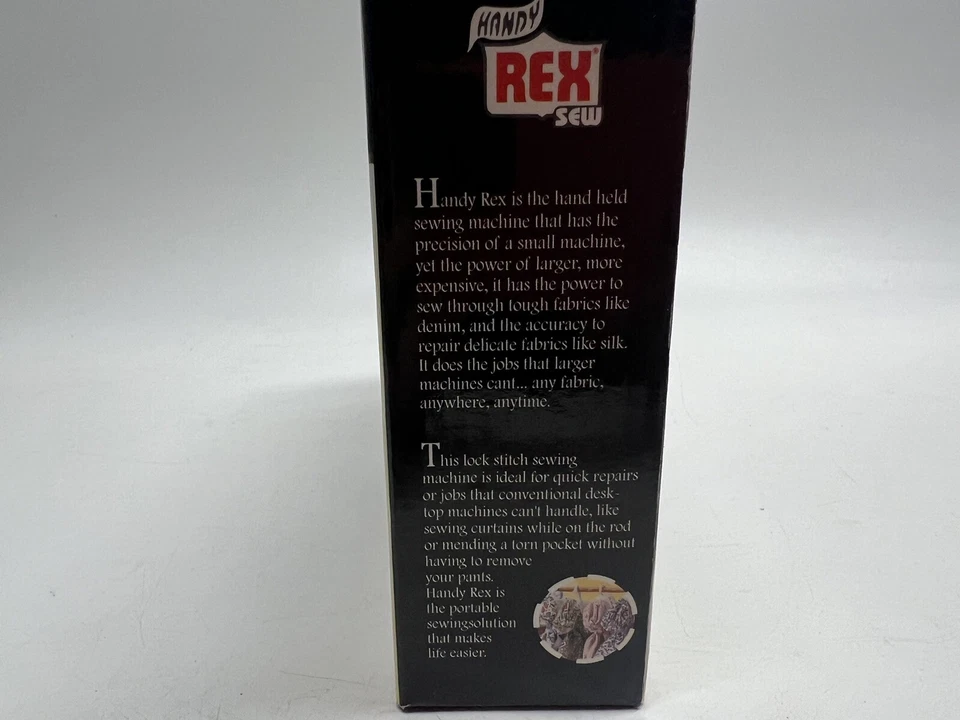 FACTORY SEALED Smartek RX-01 Handheld Portable Sewing Machine Red - Image 4 of 4