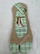 NEW YuZhongQing Silicone Non Slip Invisible Trainer Women's Socks Open Toes Foot