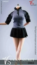 1/6 VSTOYS 19XG67C Female Combat Uniform Skirt Clothing Fit 12'' PH Figure Body 