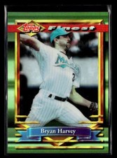 1994 Topps Finest Bryan Harvey Refractor #164 Florida Marlins FX6111