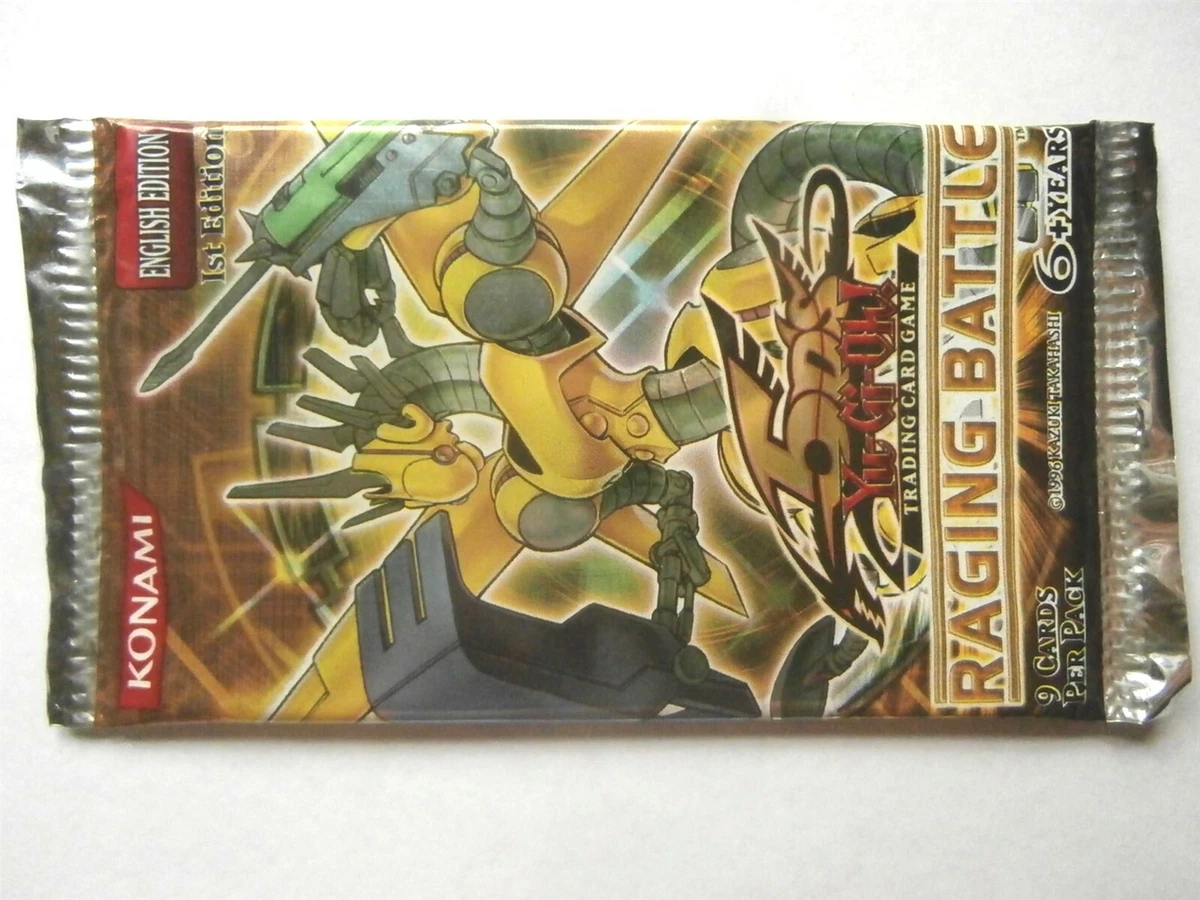 Yu-Gi-Oh! TCG Raging Battle Sealed Collectible Card Game Packs for