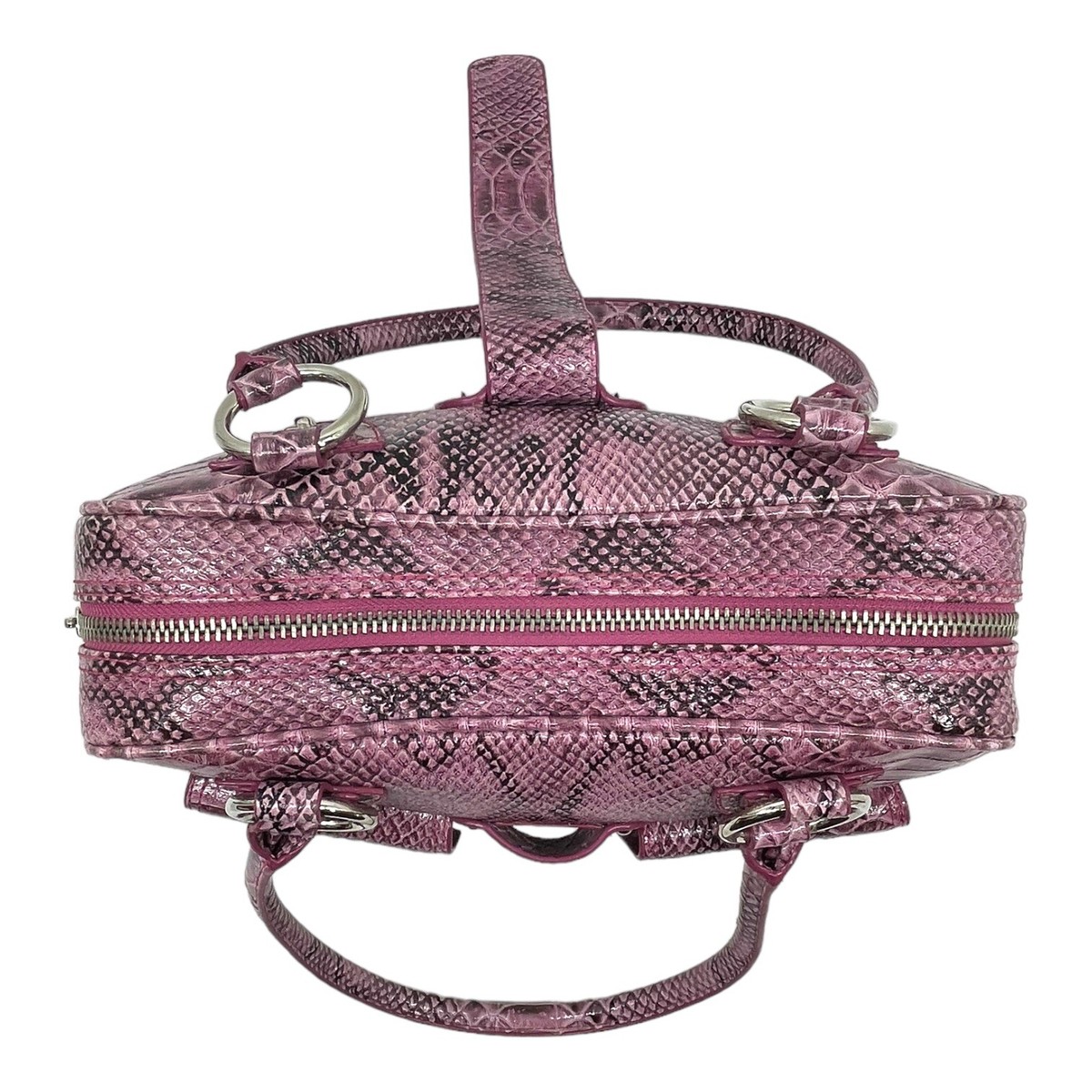 00s archive python leather handbag y2k 【公式通販】