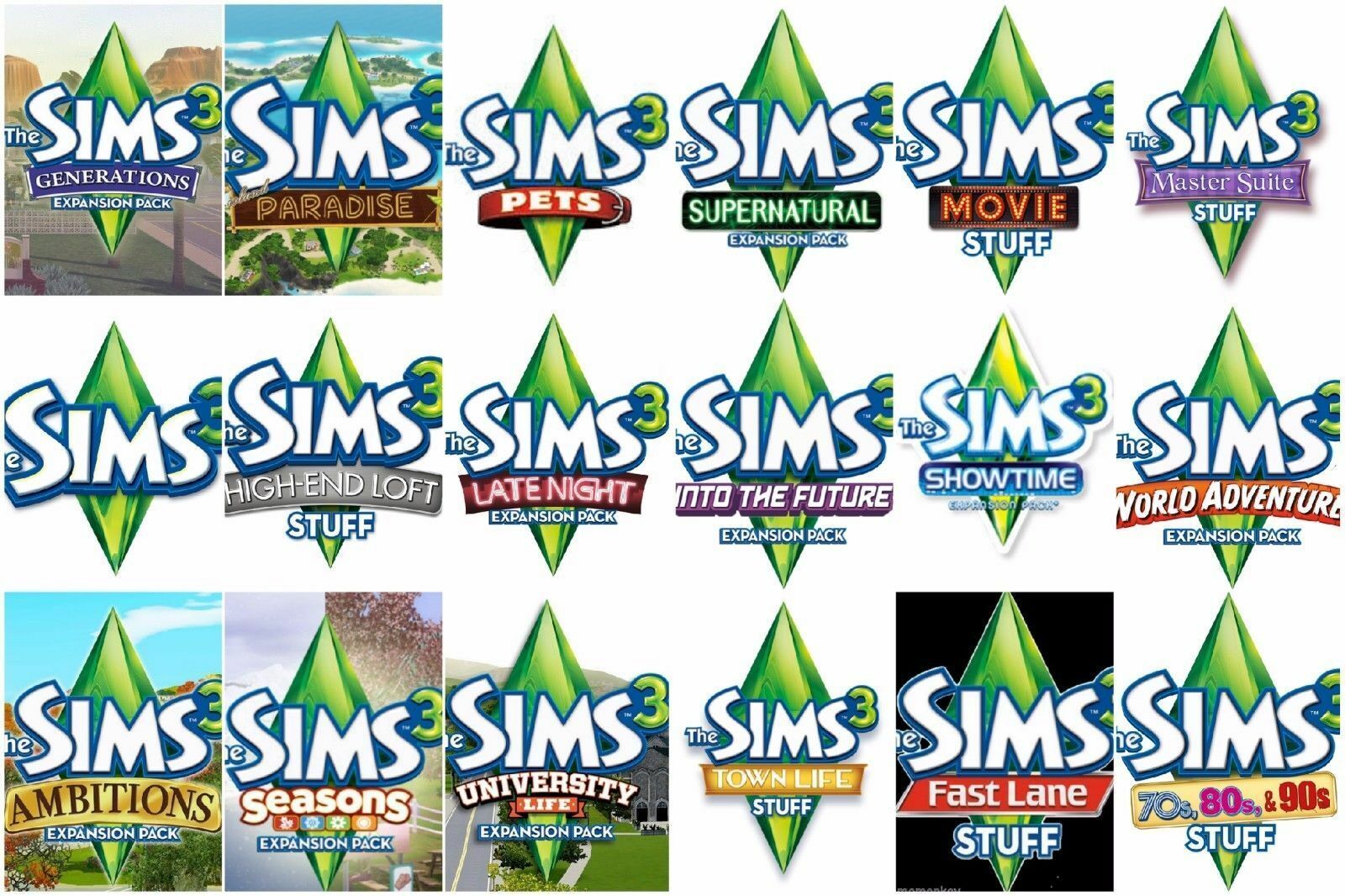 Sims 3 Expansion Packs chắc chắn sẽ khiến bạn bất ngờ với những nội dung mới mẻ và thú vị. Hãy xem bức ảnh liên quan đến từ khóa này để khám phá những gói mở rộng đầy sáng tạo của trò chơi The Sims