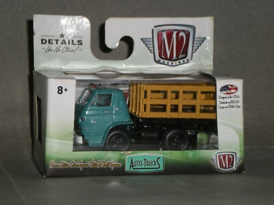 1/64th M2 Machines Auto Trucks R42 1966 Dodge L600 Stake Bed Truck