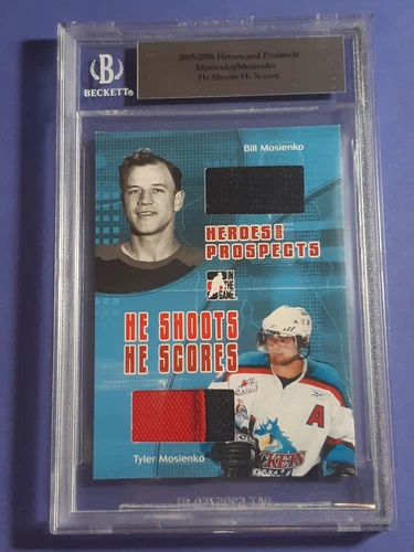 Bill Mosienko Ryan Mosienko Limited /20 Heroes & Prospects 2005 In The Game
